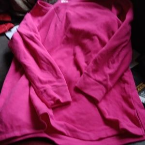 Women's XL long-sleeved fleece shirt